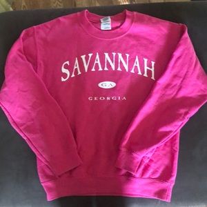 Long sleeved sweatshirt